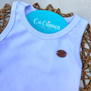 Body Cavado Branco Básico Algodão Egípcio Mini&Co