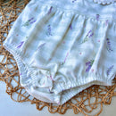 Banho De Sol Cavado Lavanda Algodão Egípcio Mini&Co