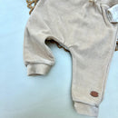 Conjunto Body e Mijão Urso Algodão Egípcio Mini&Co