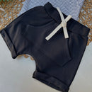 Conj Body e Short  Algodão Egípcio Mini&Co