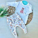 Conj Body e Mijão Ramister Algodão Egípcio Mini&Co