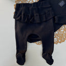 Conj Body e Mijão Canelado Algodão Egípcio Mini&Co