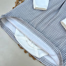 Conj Vestido e Body Manga Longa Algodão Egípcio Mini&Co