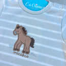 Romper Cavalinho Algodão Egípcio Mini&Co