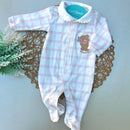 Macacão Estampa Ursa Algodão Egípcio Mini&Co