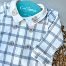 Macacão Gola Urso Algodão Egípcio Mini&Co