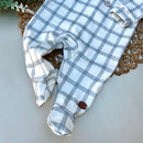 Macacão Gola Urso Algodão Egípcio Mini&Co