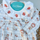 Macacão Ramister Algodão Egípcio Mini&Co