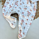 Macacão Ramister Algodão Egípcio Mini&Co