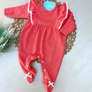 Macacão Tricot 100% Algodão Mini&Co