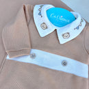 Macacão Gola Urso e Manta Algodão Egípcio Mini&Co