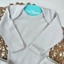 Conjunto Canelado Bege