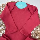 Conjunto Canelado Vermelho