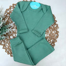 Conjunto Canelado Verde