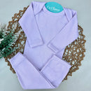 Conjunto Canelado Lilás