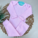 Conjunto Canelado Rosa