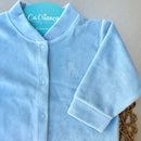 Macacão Plush Azul Bebê