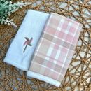 Kit Pano de Boca Catavento Algodão Egípcio MIni&Co