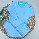 Conjunto Térmico Azul Bebê