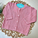 Casaco Rosê Algodão Egípcio Mini&Co