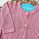 Casaco Rosê Algodão Egípcio Mini&Co