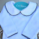 Body Picueta Manga Longa e Mijão Marinho