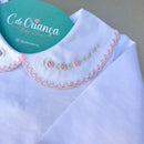 Body Rococó Rosa - Manga Virada