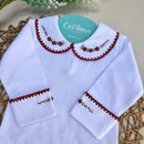 Body Rococó Vermelho