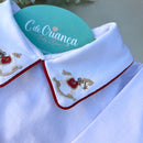 Body Branco - Cavalinho Vermelho