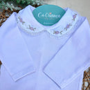 Body Branco - Rococó Lilás