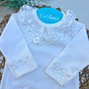 Body Off White - Rendado