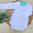 Body Branco - Borboleta Branca