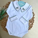 Body Branco - Cavalinho Verde Maré