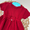 Vestido e Tapa Fralda Vermelho