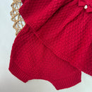 Vestido e Tapa Fralda Vermelho