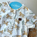 Body Miguel manga curta cavalinho