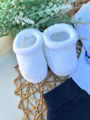 Conj Body Urso Gravata Marinho a e Mijão e Sapatinho