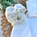 Conj Body, Mijão Off e Sapatinho com Faixa