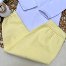 Conj Body, Mijão Amarelo e Sapatinho - Urso