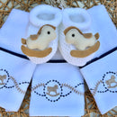 Kit Pano de Boca e Sapatinho de Cavalinho