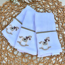 Kit Pano de Boca Cavalo Cela Verde Maré