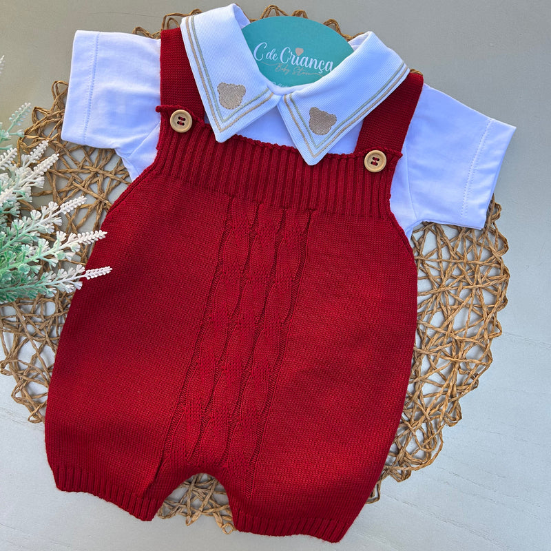 Romper + Body Urso