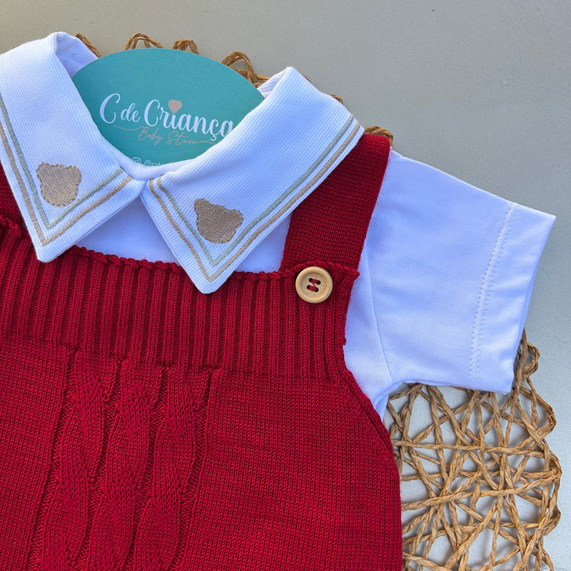 Romper + Body Urso