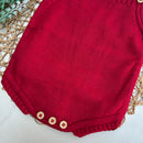 Romper com Body Urso Marinho - Coleção Natal