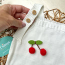 Romper Branco com Cerejinha