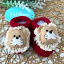 Sapatinho Vermelho Leão