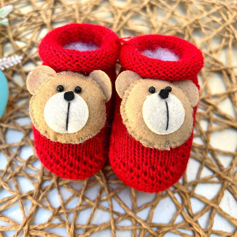 Sapatinho Vermelho Urso