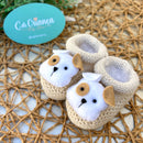 Sapatinho Bege Cachorro