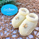 Sapatinho Amarelo com Rococó Amarelo