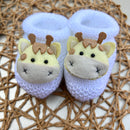 Sapatinho Branco Girafinha